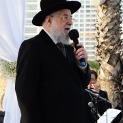 wedding - Israel's chief rabbi's son